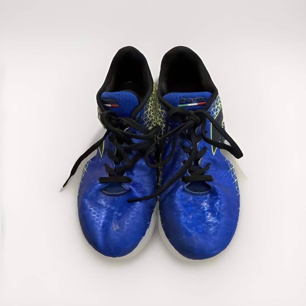 LOTTO Forza Elite Cleats, Soccer Shoes Futbol Football Boots,blue green Size 6y
